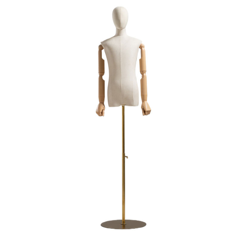 Modelo infantil adolescente accesorios de ventana de exhibición de ropa muñeca de busto de exhibición de modelo adulto color específico