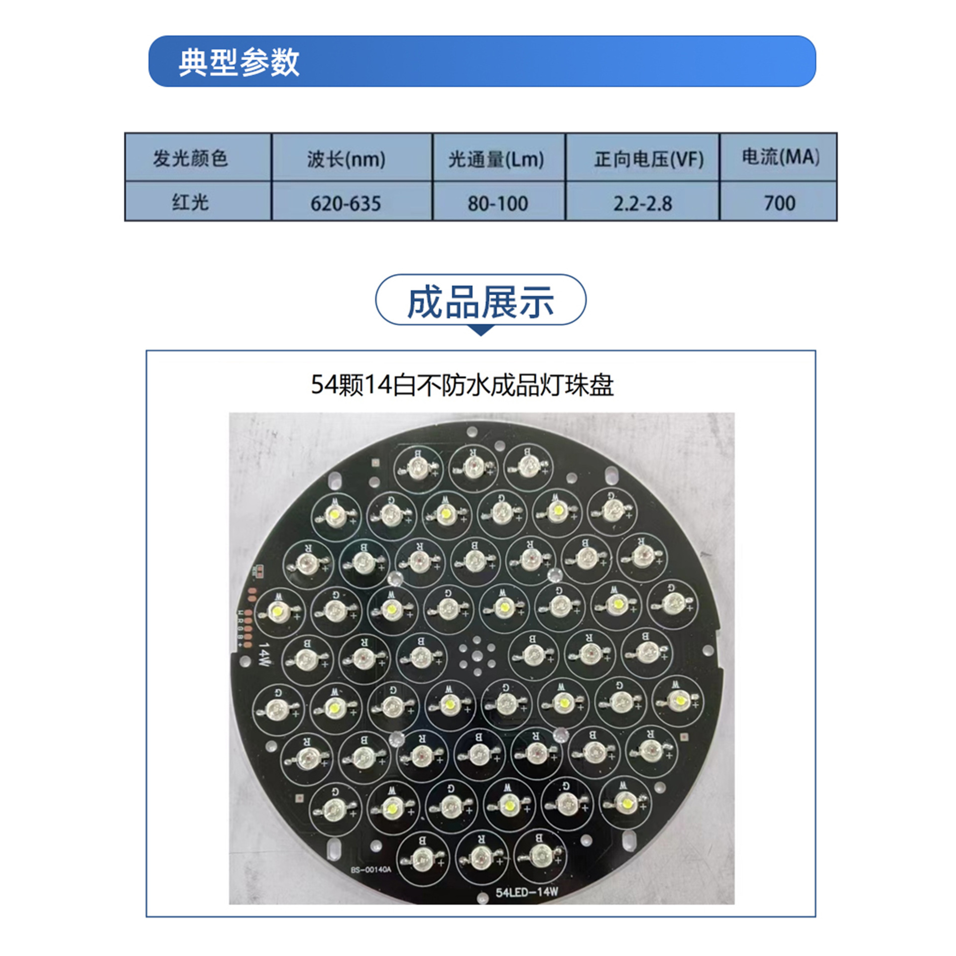 LED����3W����54��12�ײ���ˮ����������̨�ƹ��Χ���յ�