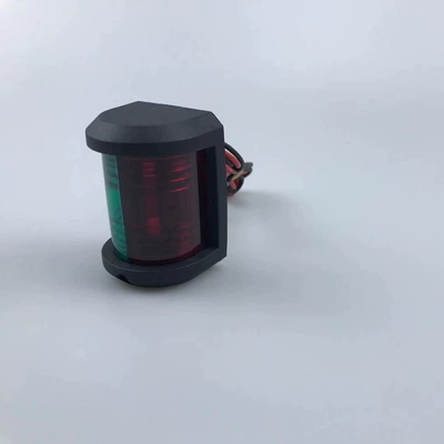 Lights, Speedboat Mast Lights, Yacht Navigation Lights, Avtomobil ehtiyat hissələri - small-two-color-redgreen-lampshade-black-shell