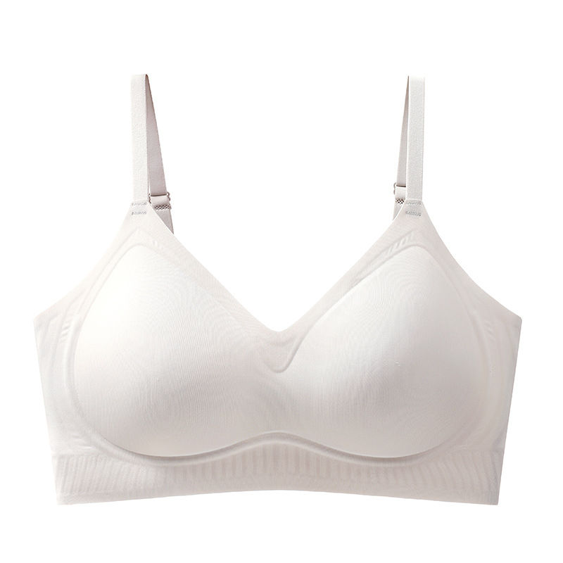 Sujetador para niña, fácil de viajar, pecho pequeño, grande, sin costuras, sujetador sin anillo de acero, ropa interior, ropa interior ajustable
