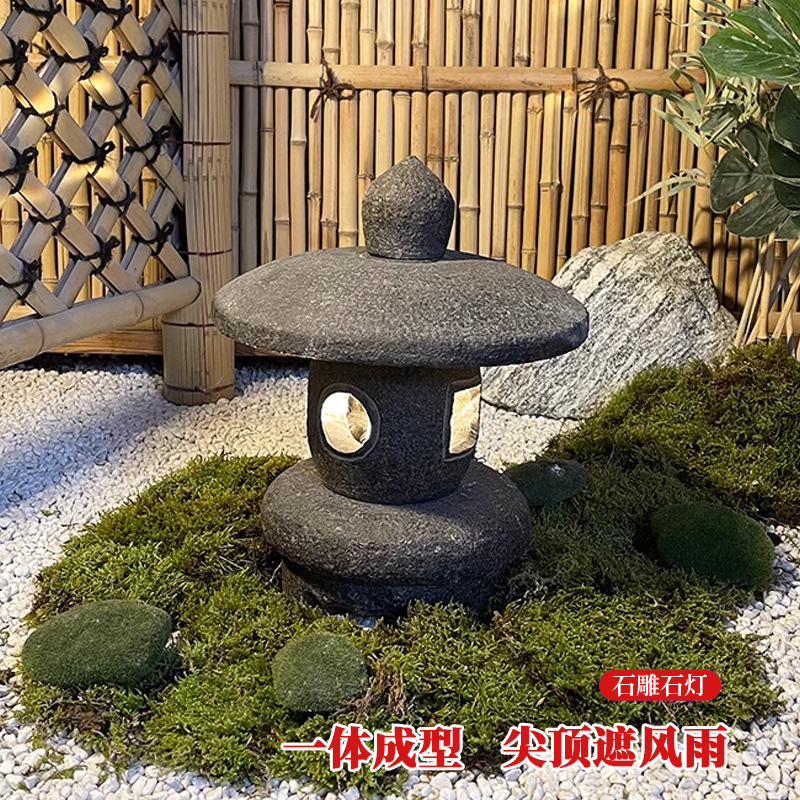 Stone Lantern Japanese Style Garden Lamp Chinese Style Stone Lamp Electric Stone Lamp Outdoor Flower Garden Dry Landscape Landscape Stone Lamp Ornaments Stone Lantern Japanese Style Garden Lamp Chinese Style Stone Lamp Electric Stone Lamp Outdoor Flower Garden Dry Landscape Landscape Stone Lamp Ornaments