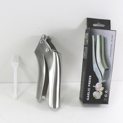 Amazon Stainless Steel 304 Garlic Press Kitchen Tool Garlic Masher Durable Manual Garlic Peeler Garlic Puree Maker