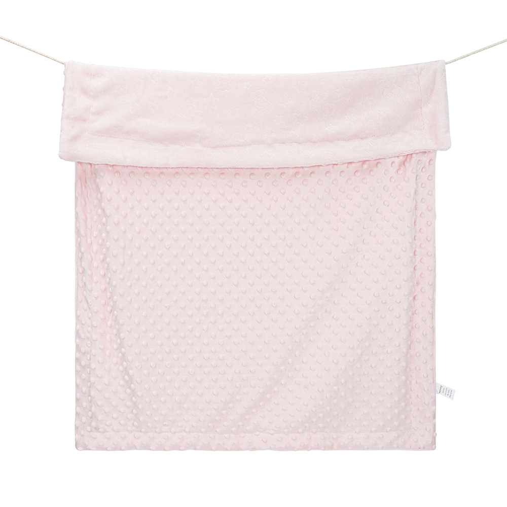 Sunnozy nuevo bebé doble manta de frijol de frijol cuatro estaciones universal calmar manta de bebé cubrir cubierta de recién nacido