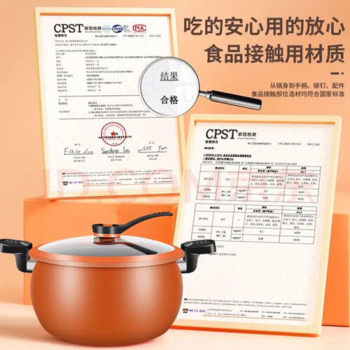 Kangjia De Fa Home Large Capacity Micro-pressure Cooker Multifunction Pressure Cooker Soup Pot Stew Pot Cooking Pot Gift Pot