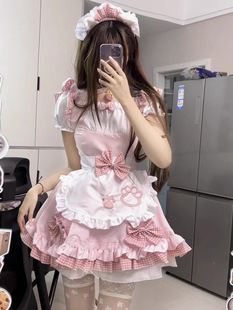 Maid Outfit Cos Cute Maid Soft Girl Cat Two-Dimensional Lolita Cosplay Costume Ita Dress