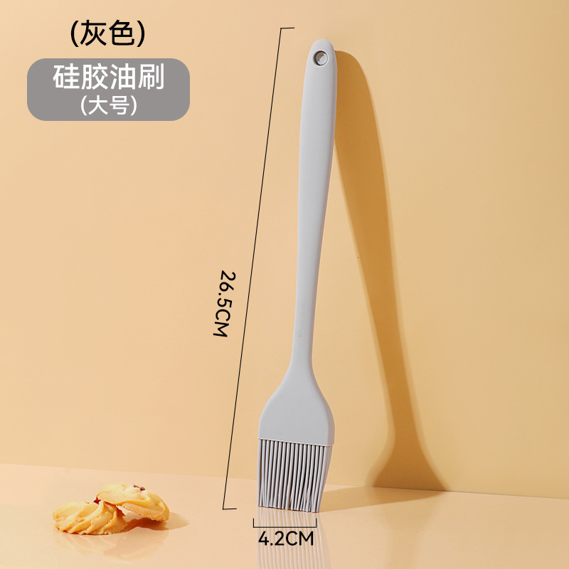 Cepillo de aceite grande gris claro