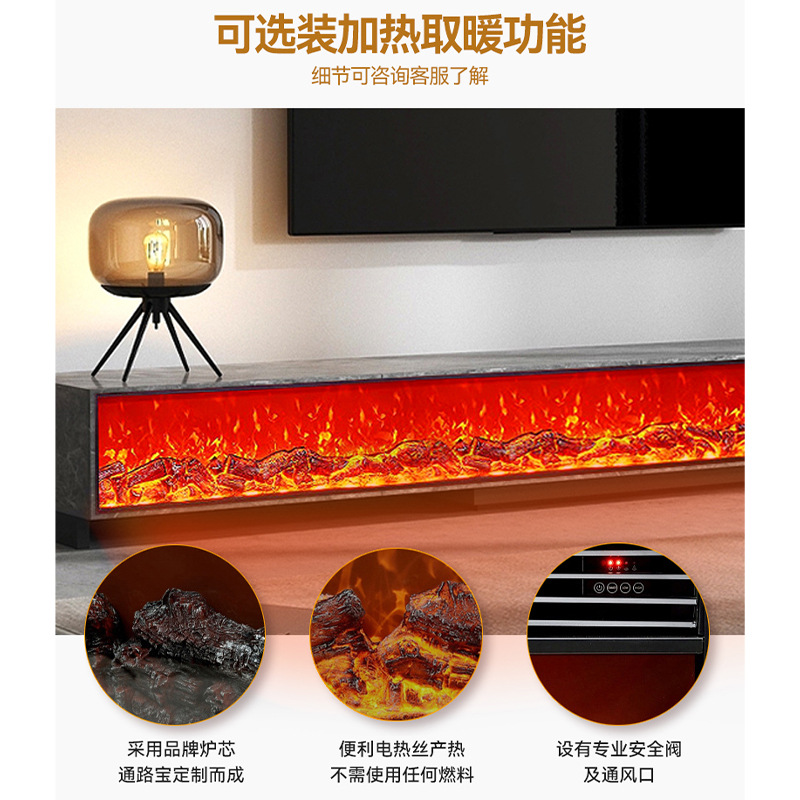跨境批发仿真火焰取暖电子壁炉欧式嵌入式智能节能室内电视柜装饰