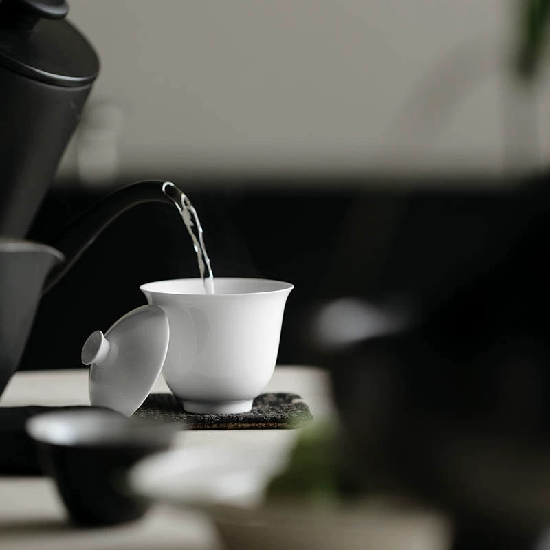束刻 Small children's tea cup, tea set, handmade