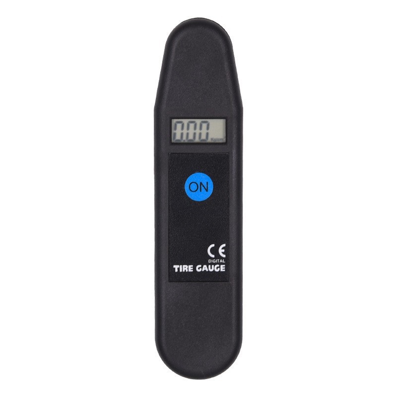Qìchē Car Tire Pressure Gauge LCD Digital Display (Air pressure gauge/tire pressure gauge) - black