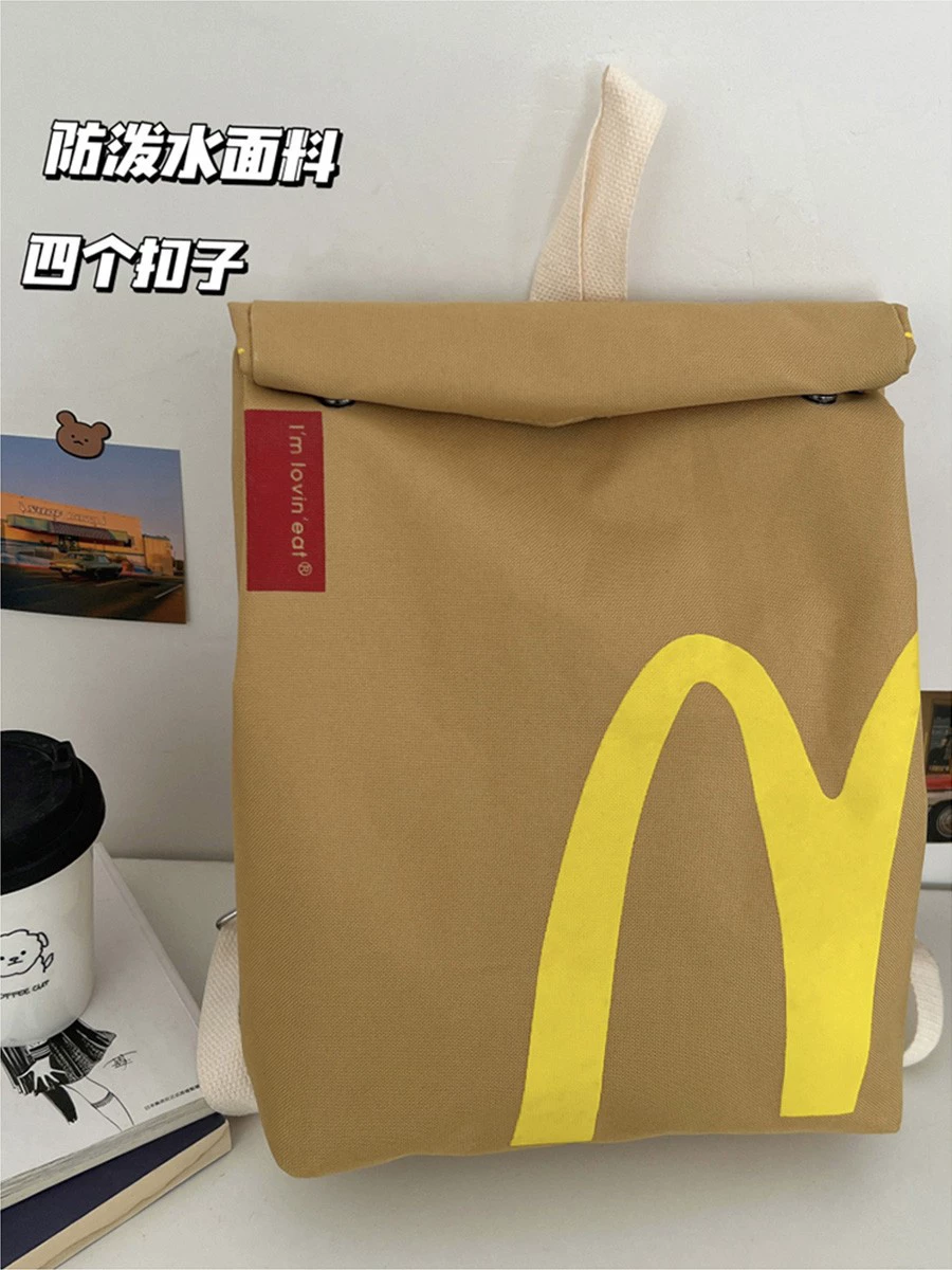 Capacious Backpack, Internet-Celebrity Style, Shoulder-Wear, 2 Color Options