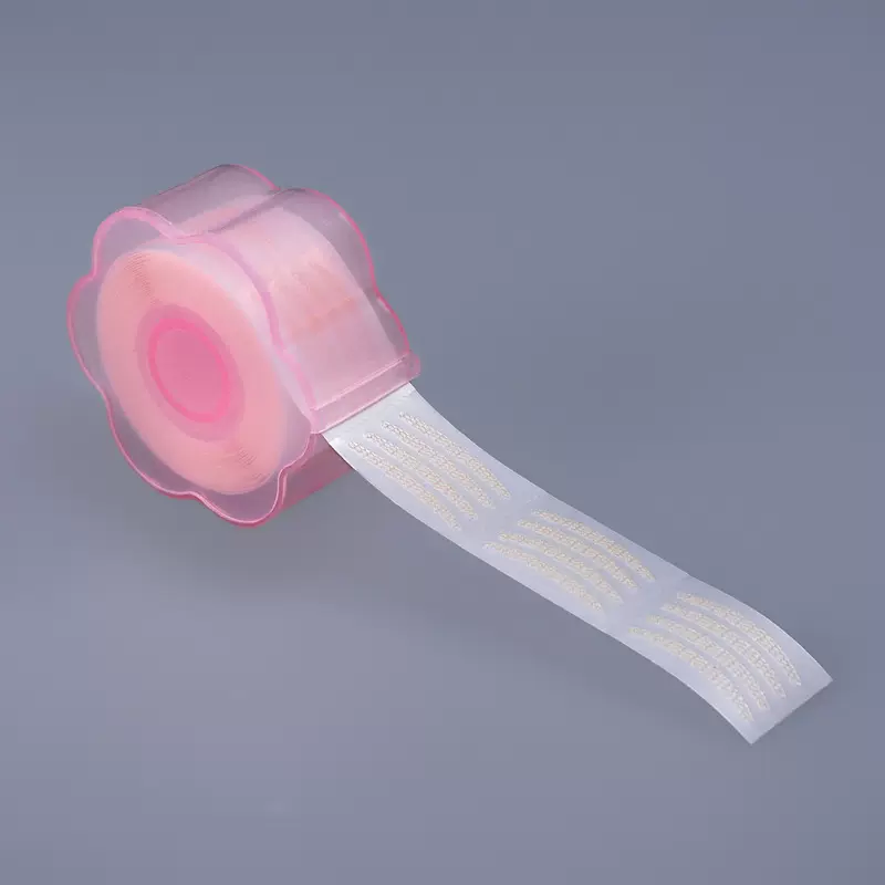 蕾丝双眼皮贴梅花卷网纱双免胶水心型卷盒网纱更隐形卫信麦迪牌厂