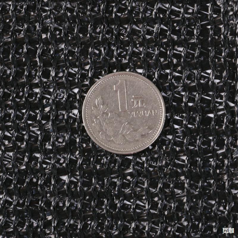 厂家批发8针黑色遮阳网加密加厚庭院阳台农业大棚用防晒网遮阴网