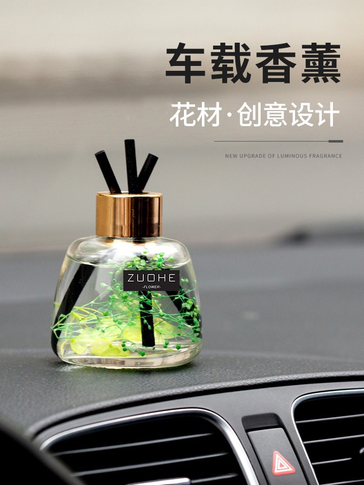 Car-Mounted Aromatherapy Ornaments with Long-Lasting Light Fragrance, Seat-Type Car Interior Decorations, Fragrance Wholesale