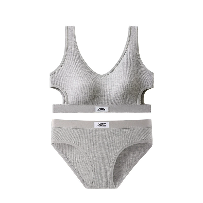 Underwear, sexy push up bra, supporting wireless bra, lace comfortable set