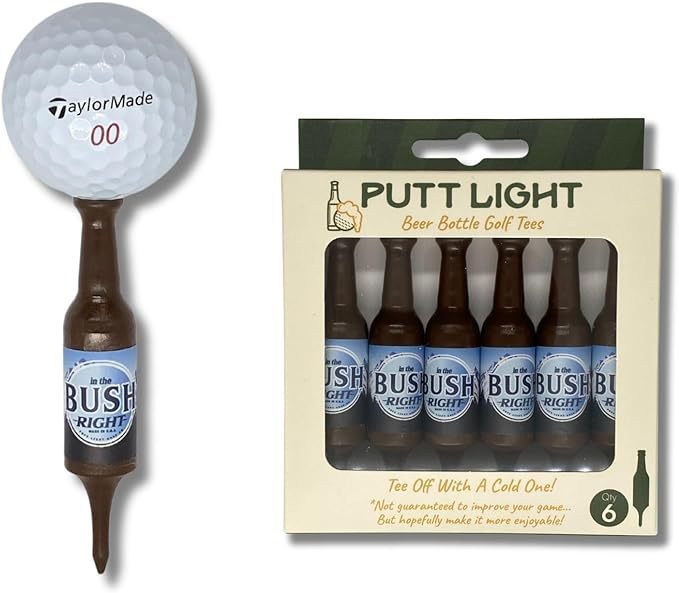 2023 transfronterizo nuevo Mini botella de cerveza Golf Tees resina tierra tapón botella fábrica al por mayor