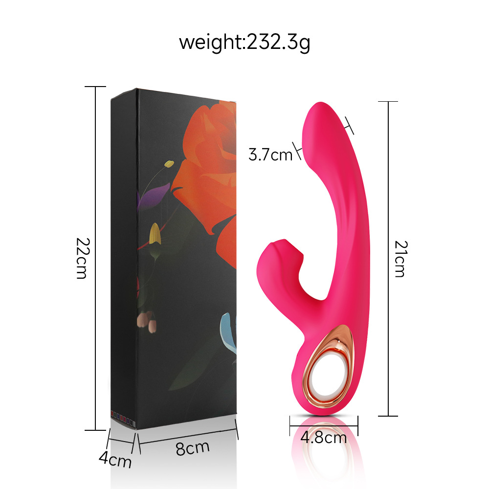 Baby Sucking Rabbit Vibrator For Women Dual Shock Clitoral Stimulation Soft Strong Vibration Massager Masturbator_voghion.com
