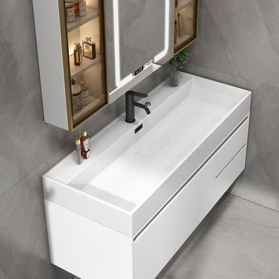 Light extravagance one Bathroom cabinet combination modern Simplicity TOILET Wash station Rock Wash one's face Wash basin Mirror cabinet suit