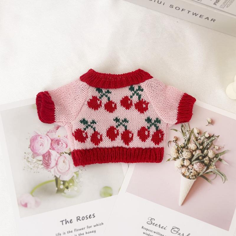 Pink cherry sweater