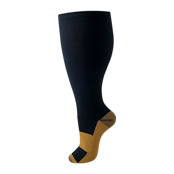 Black Yinyang Fat Socks