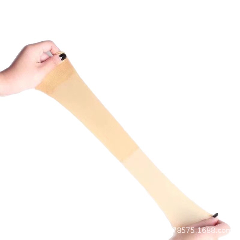 Perucas de pelo, bolsillo de nylon, un extremo de la red elástica transfronteriza de Europa y Estados Unidos en stock