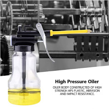 Oiler for Greasing Transparent Oil Can Lubrication High羳