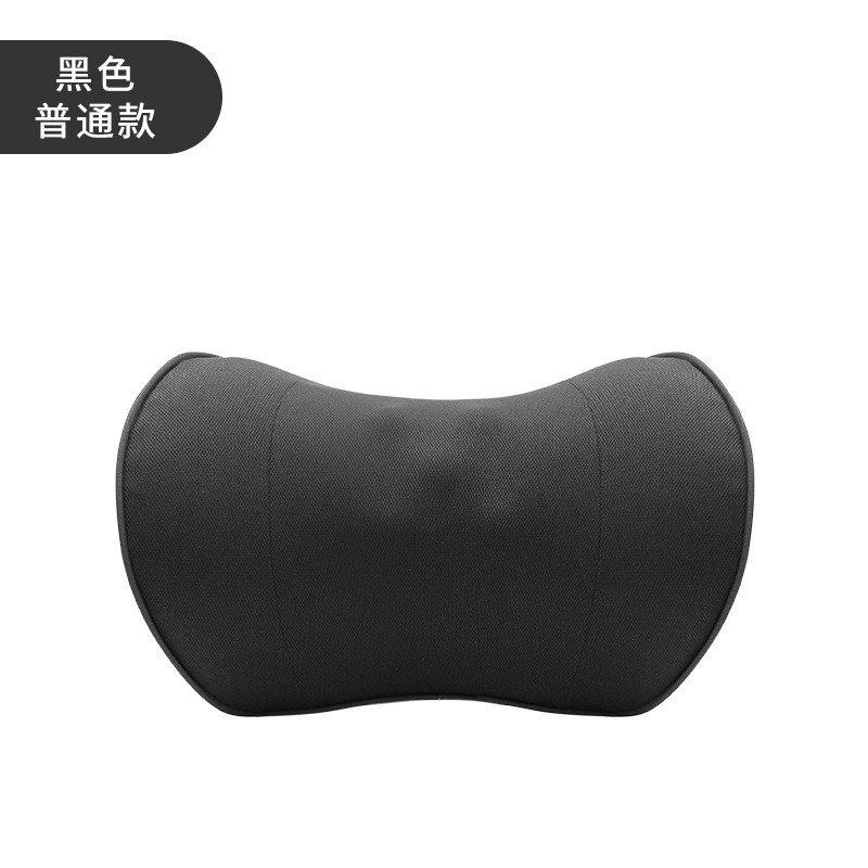 핫모델 01 가슴친화적 통기성 메모리폼 머리받침대 - 블랙