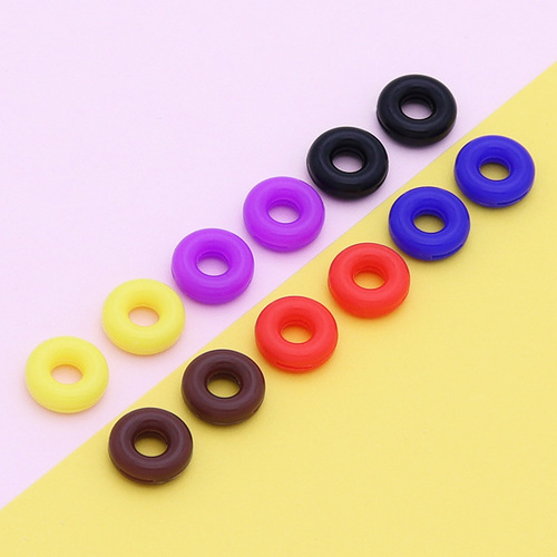 Mini small size glasses silicone anti-slip earmuffs round behind-the-ear fixed ring footmuffs ear hooks anti-fall device ear holders