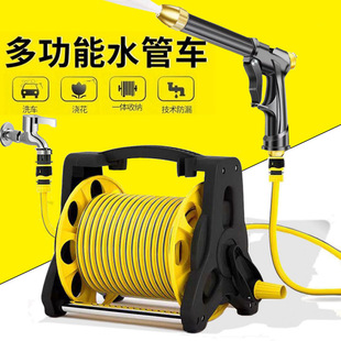 High-Pressure Powerful Water Gun for Watering Flowers, Household Hose for Washing Floors, Booster Water Gun Nozzle for Car Washing