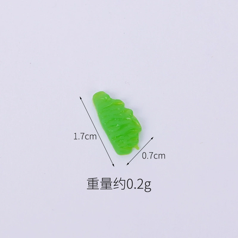 Realistic small food play, toy, DIY