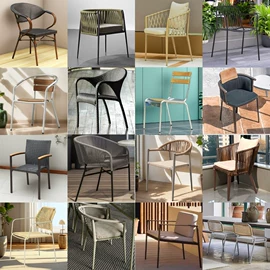 藤编桌椅;户外沙发;吊篮