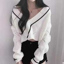 ��ɫ�̿����v����֯����Ů���2025��װ�¿�����籡��ë������