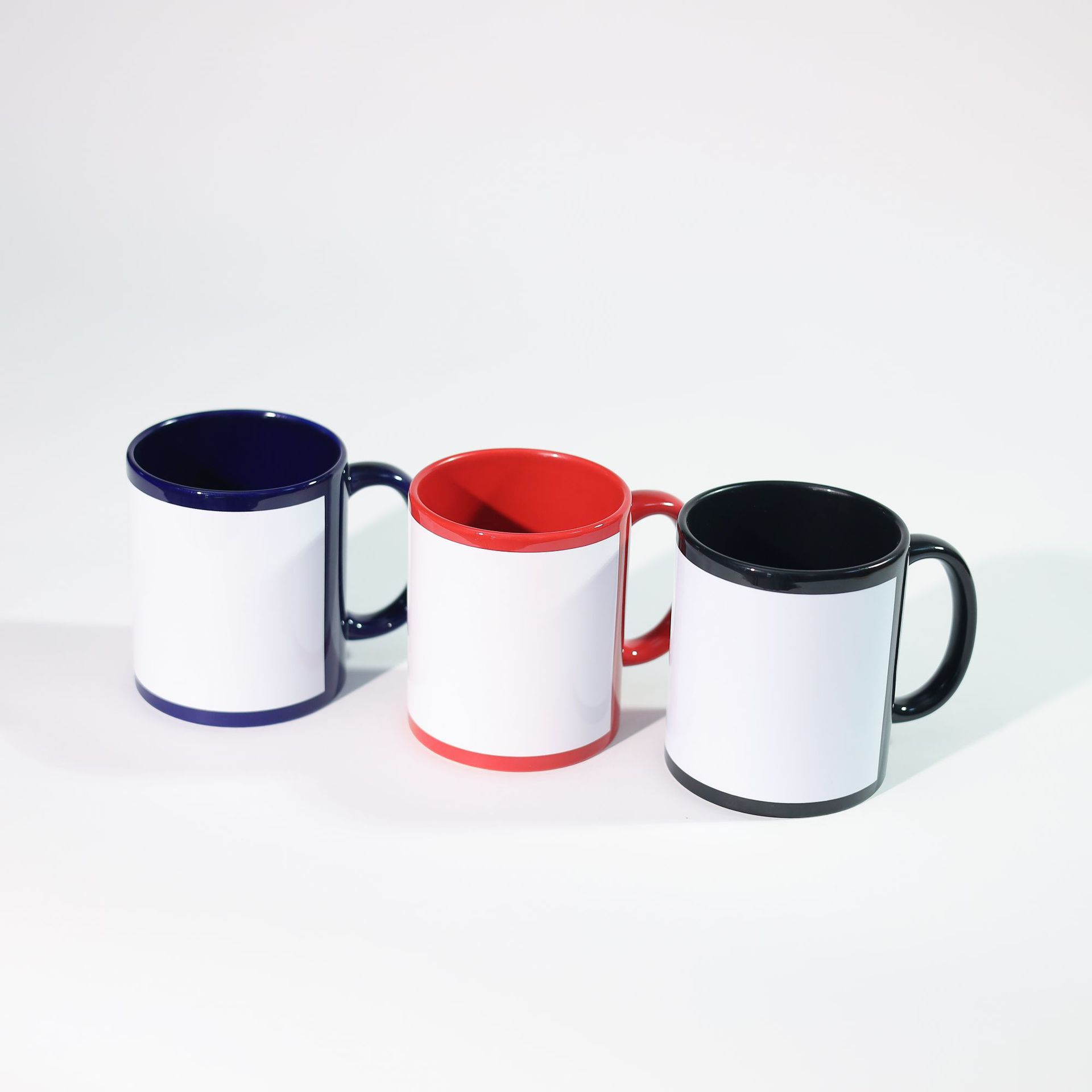 Tazas de transferencia térmica tazas de cerámica recubiertas logotipo simple regalos transfronterizos comercio exterior al por mayor tazas de cerámica tazas de agua