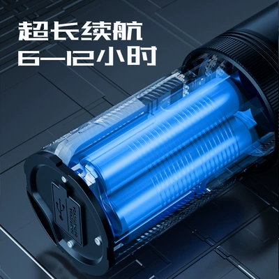 bright long-range rechargeable emergency: UV fənərlər