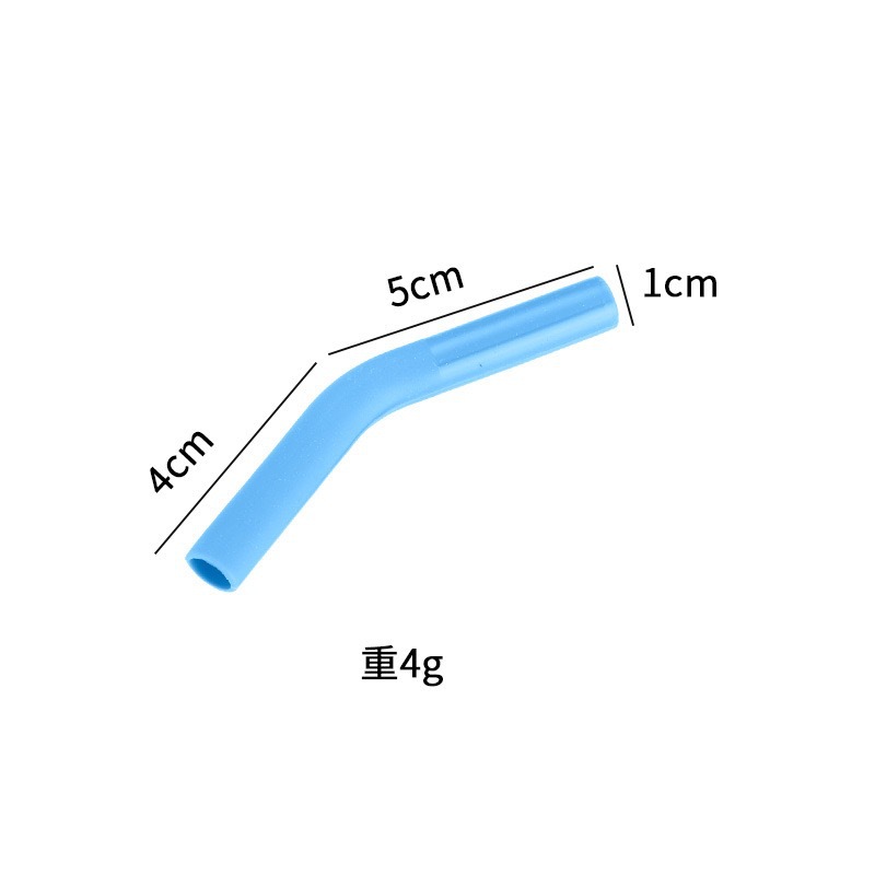 FUENTE fabricante 304 de acero inoxidable taza del coche paja boca de silicona 8mm anti-scald paja cubierta protectora de silicona TAPA DE PAJA