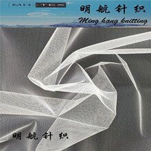 六角绣花网布童装舞台服饰涤纶针织网眼透气透明网眼布料厂家批发