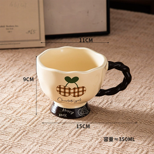 Plaid Cherry (single cup)