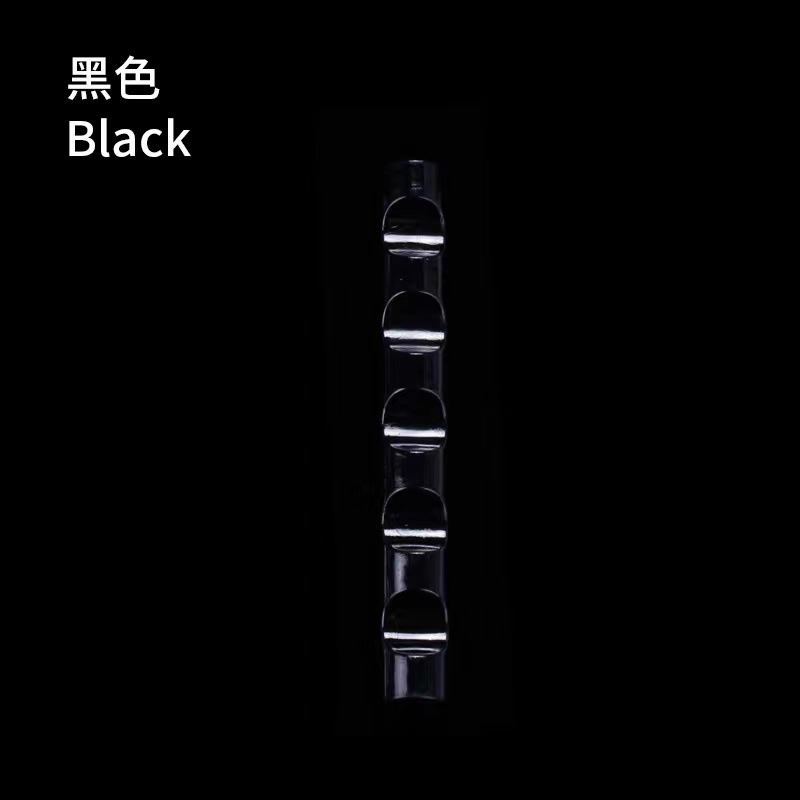 2020 nuevo sostenedor de la pluma del clavo japonés Barra de cristal transparente sostenedor de la pluma 5 rejilla selección directa de fábrica multi-color