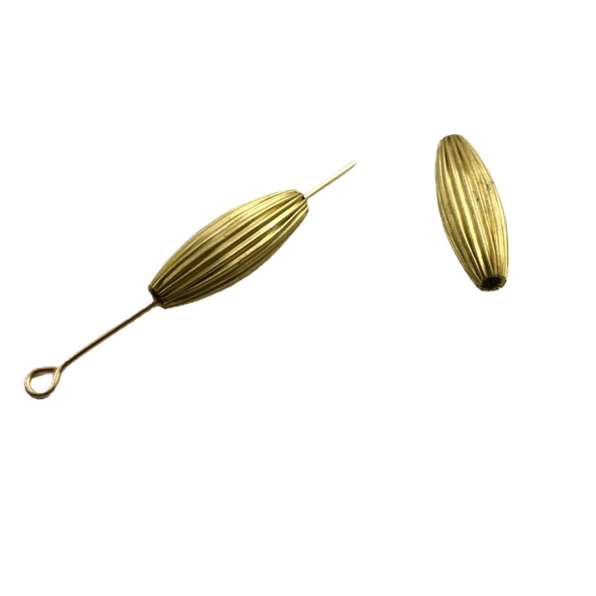 Suministro directo de fábrica lote flor arrugas arroz cuentas Nueva pulsera vendedora caliente Buda collar espaciador perlas DIY accesorios de la joyería de cobre