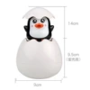 68db water spray egg black penguin