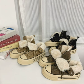 女式帆布鞋;女式棉鞋;女式运动单鞋