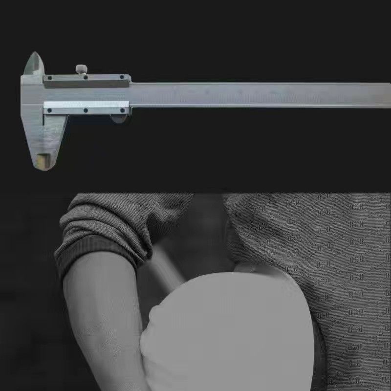 江刃上海不锈钢游标卡尺高精度家用卡0-150mm小型油标尺测量