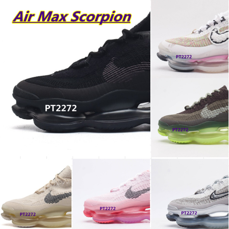 Yutian Pure Original Air Max Scorpion Scorpio Air Cushion Flying Line Thick-soled Couple Casual Sports Jogging Shoes