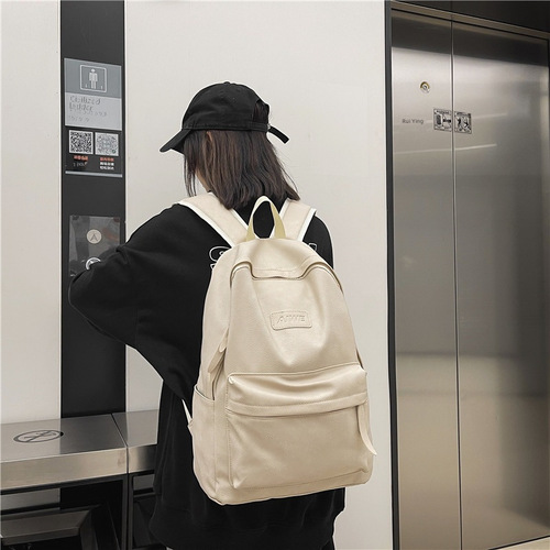 School bag Korean version Harajuku ulzzang women's bag high school college student ins style versatile large capacity backpack women's backpack