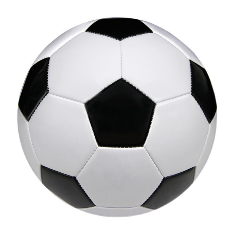 Pallone da calcio da allenamento per bambini, 4 studenti, 3, in gomma PVC cucita a macchina, taglia 5_voghion.com
