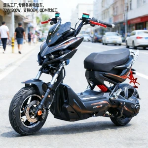 Yüksək Güclü 60V72V Sürətli Uzaqmənzilli X Warrior Elektrikli Skuter