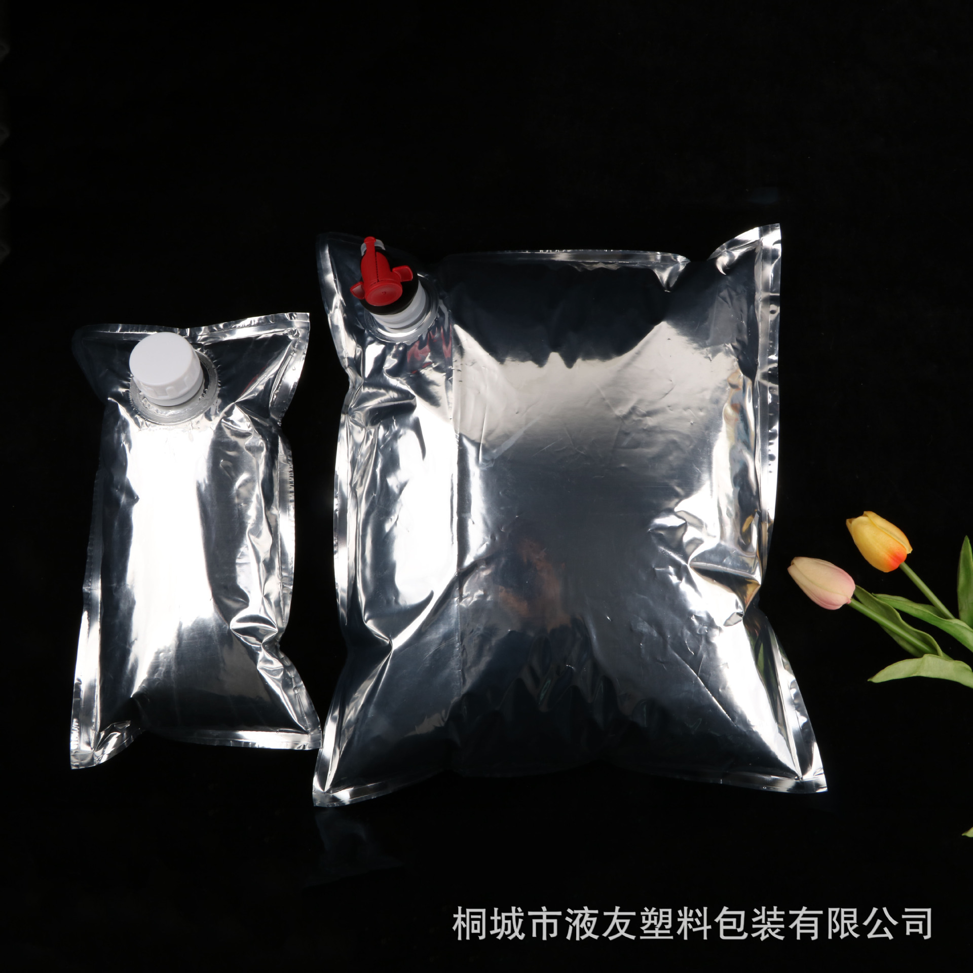 厂家现货红酒袋bib蝶阀镀铝袋 5L 适用消毒水液体化工肥等