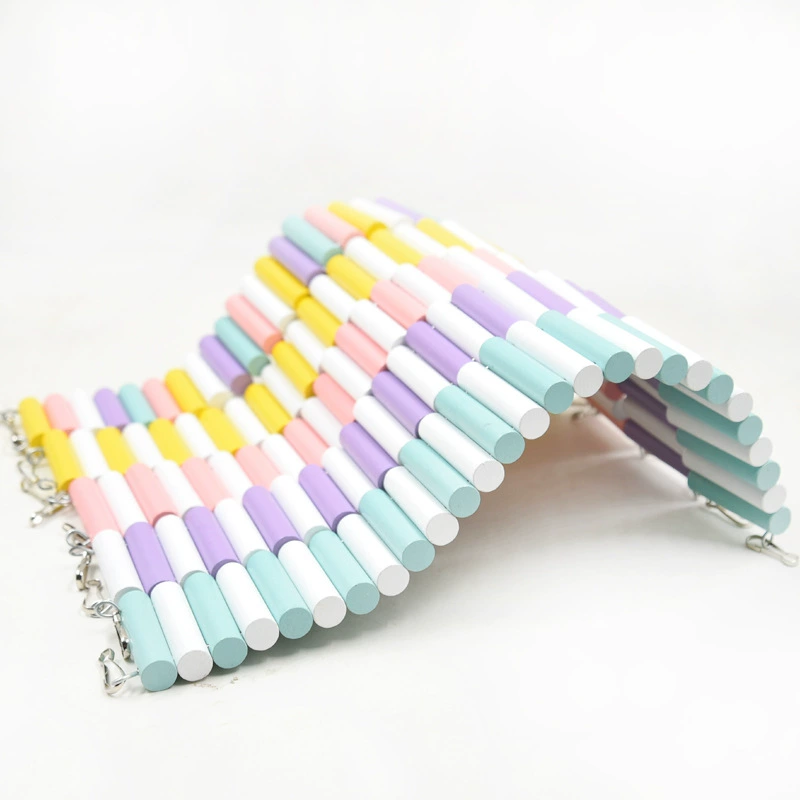 Изготовленный на заказ хомяк цвет арки мост может быть деформирован лестница маленький питомец Золотой Шелковый Медведь Забор Цветочная Мышь Лестница Ландшафтные принадлежности