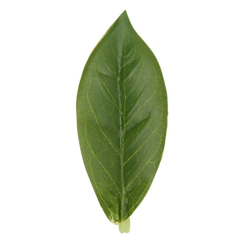 Моделирование семьи зеленых растений украшения лимонный Лист Аксессуары DIY листья лимонного дерева Гуандун капок лист производители оптом