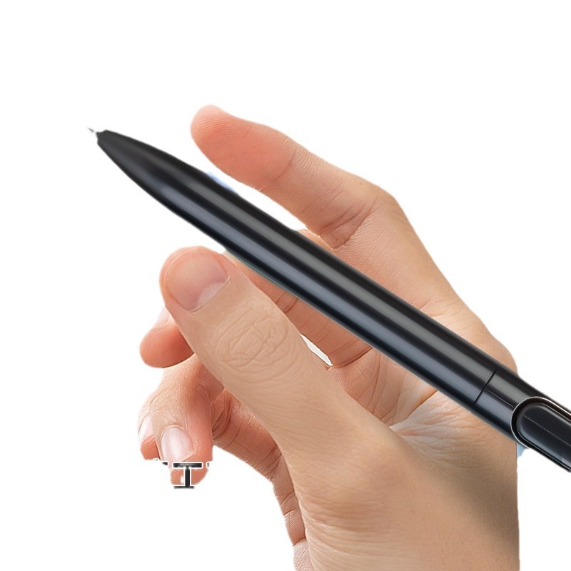 DeLi A12 metal de negocios bolígrafo neutro de 0.5 mm bolígrafo de firma negro acuoso al por mayor