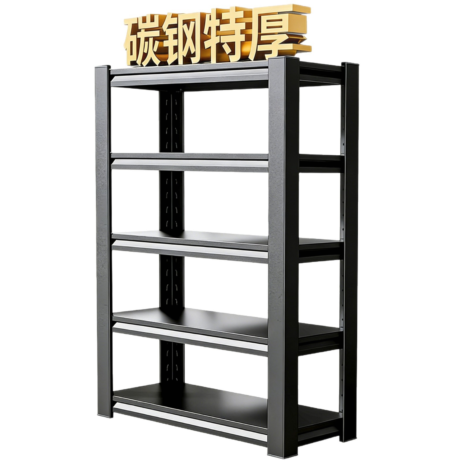 Estante de cocina Estante de almacenamiento de microondas Estante de almacenamiento de estante multicapa Estante de hierro de hendidura Estante de piso de sótano
